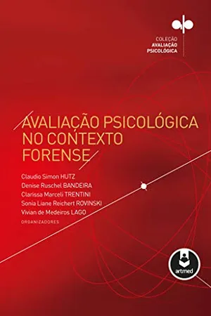 Avaliação Psicológica no Contexto Forense