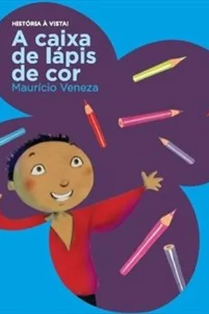 A caixa de lápis de cor