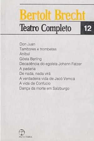 Teatro Completo - volume 12