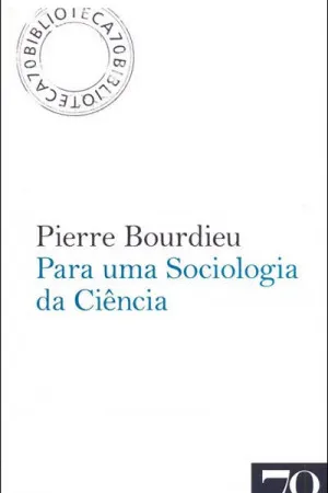 Para uma Sociologia da Ciência