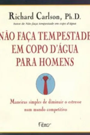 Nao Faça Tempestade Em Copo D'Agua Para Homens