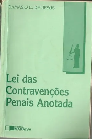 Lei das contravenções penais anotada