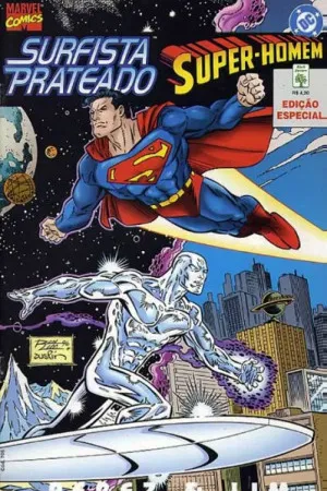 Surfista Prateado/ Super-Homem