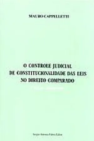 O Controle Judicial de constitucionalidade das leis no Direito Comparado