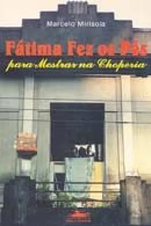 Fátima fez os pés para mostrar na choperia