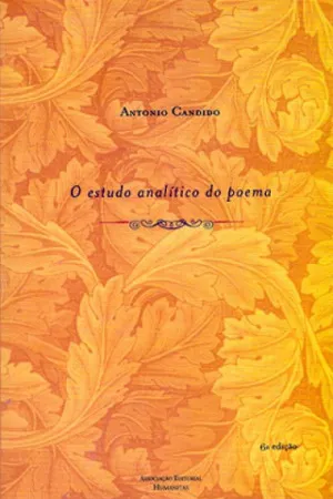 O Estudo Analítico do Poema