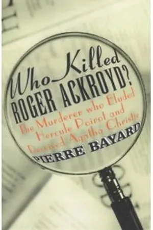 Who Killed Roger Ackroyd?