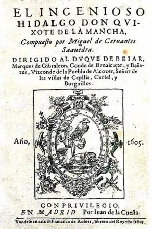 El ingenioso hidalgo don Qvixote de La Mancha
