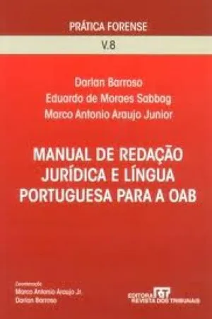 Manual de Redação Jurídica e Língua Portuguesa Para a Oab