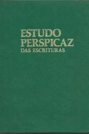 Estudo Perspicaz das Escrituras