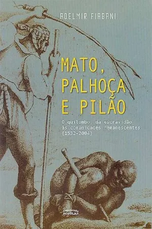 Mato, palhoça e pilão