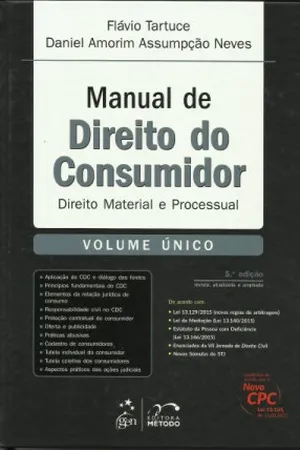Manual de Direito do Consumidor