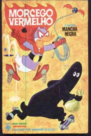 Morcego Vermelho Contra Mancha Negra