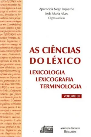 As ciências do léxico