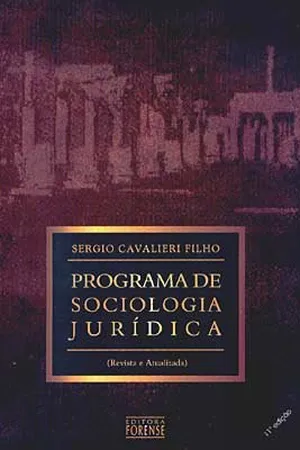 Programa de Sociologia Jurídica