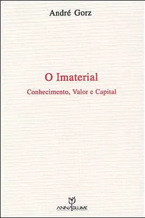 O Imaterial - conhecimento, valor e capital