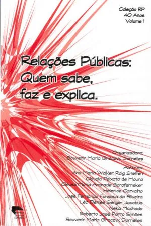 Relações Públicas: Quem sabe, faz e explica