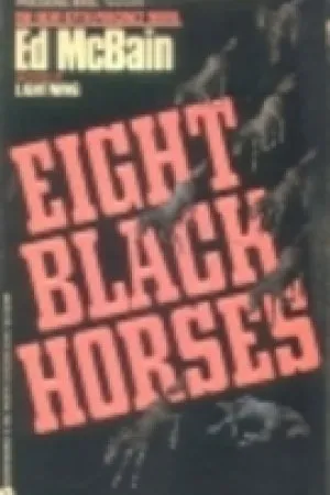 Oito cavalos negros
