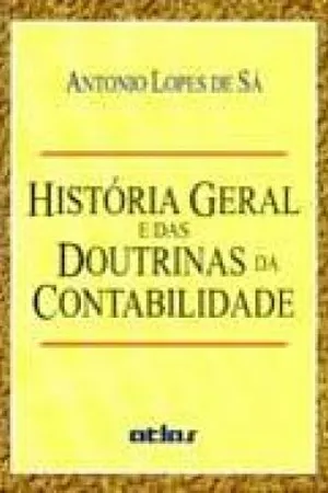 História Geral e das Doutrinas da Contabilidade