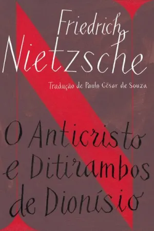 O anticristo / ditirambos de Dionísio