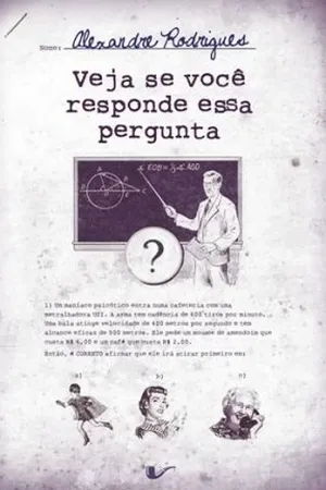 Veja se você responde essa pergunta