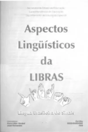 Aspectos linguísticos da LIBRAS