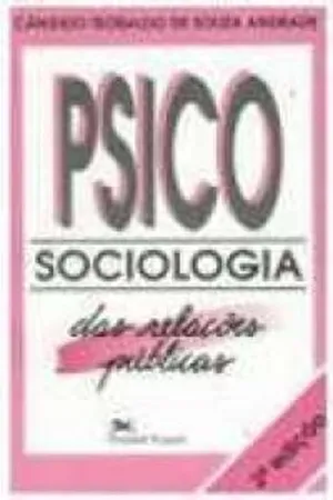 PsicoSociologia das Relações Públicas