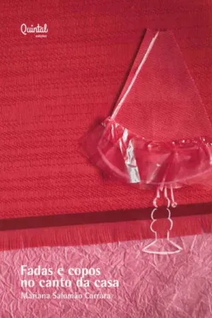 Fadas e copos no canto da casa