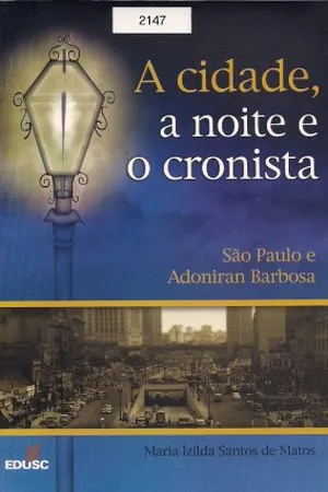 A cidade, a noite e o cronista