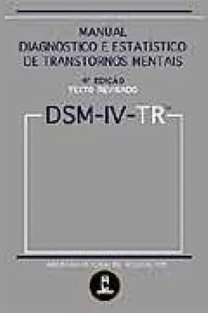 Manual Diagnóstico e Estatístico de Transtornos Mentais -  DSM-IV-TR-TM
