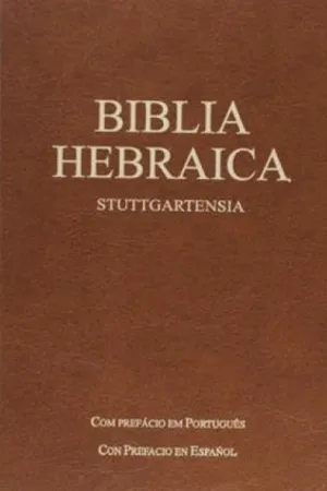 Bíblia Hebraica Stuttgartensia