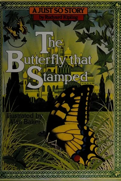 Capa de The  butterfly that stamped