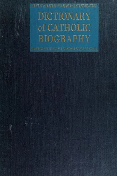 Capa de Dictionary of Catholic biography