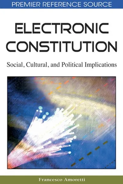 Cover of Electronic constitution