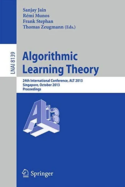 Capa de Algorithmic Learning Theory