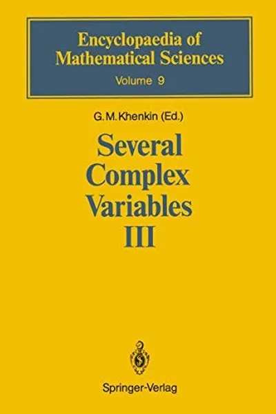 Cover of Several Complex Variables III