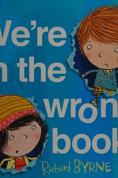 Capa de We're in the wrong book!