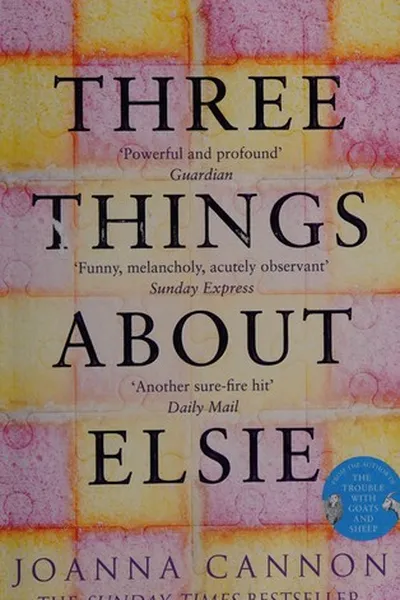 Capa de Three things about Elsie