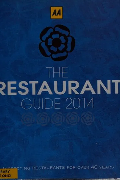 Cover of Restaurant guide 2014