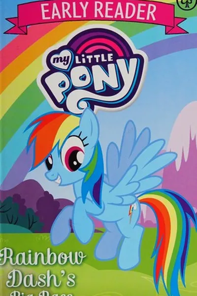 Capa de Rainbow dash's big race