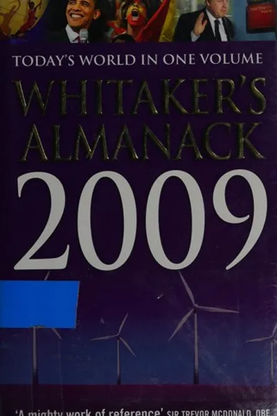 Capa de Whitaker's almanack 2009
