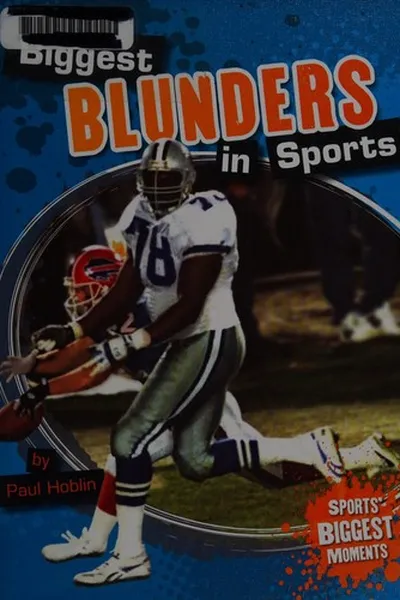 Capa de Biggest blunders in sports