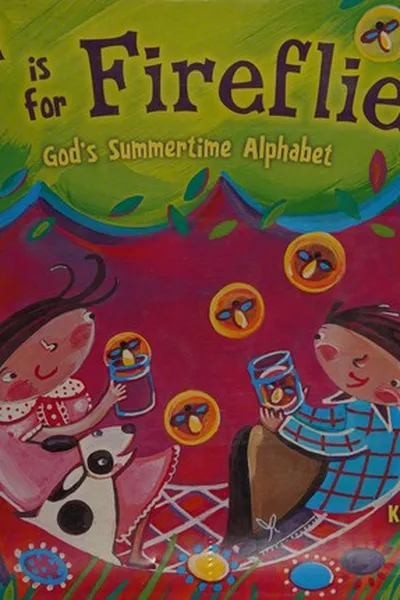 Capa de F is for fireflies