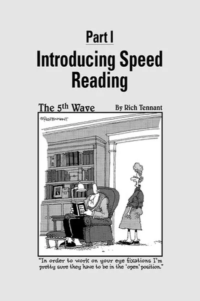Capa de Speed reading for dummies