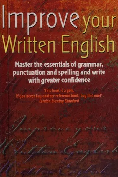 Capa de Improve your written English