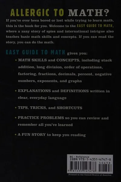 Capa de Easy guide to math