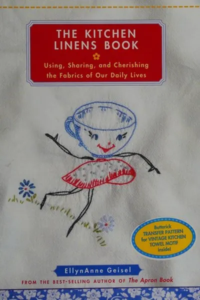 Capa de The kitchen linens book