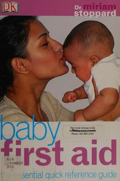 Capa de Baby First Aid: The Essential Quick Reference Guide