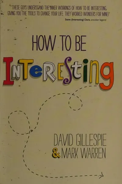 Capa de How to be interesting