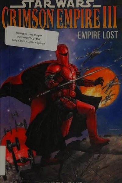 Capa de Star wars, crimson empire III